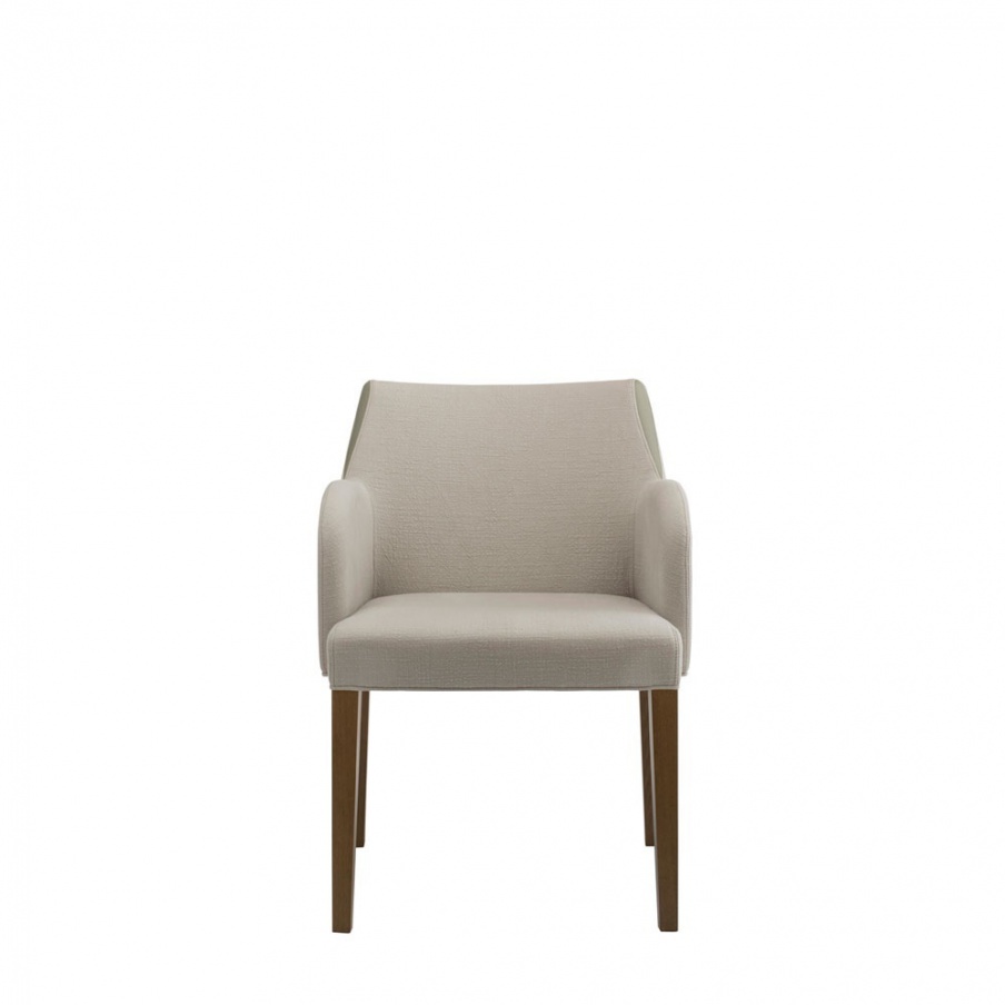 A chair made from natural wood Slice, Past ... 