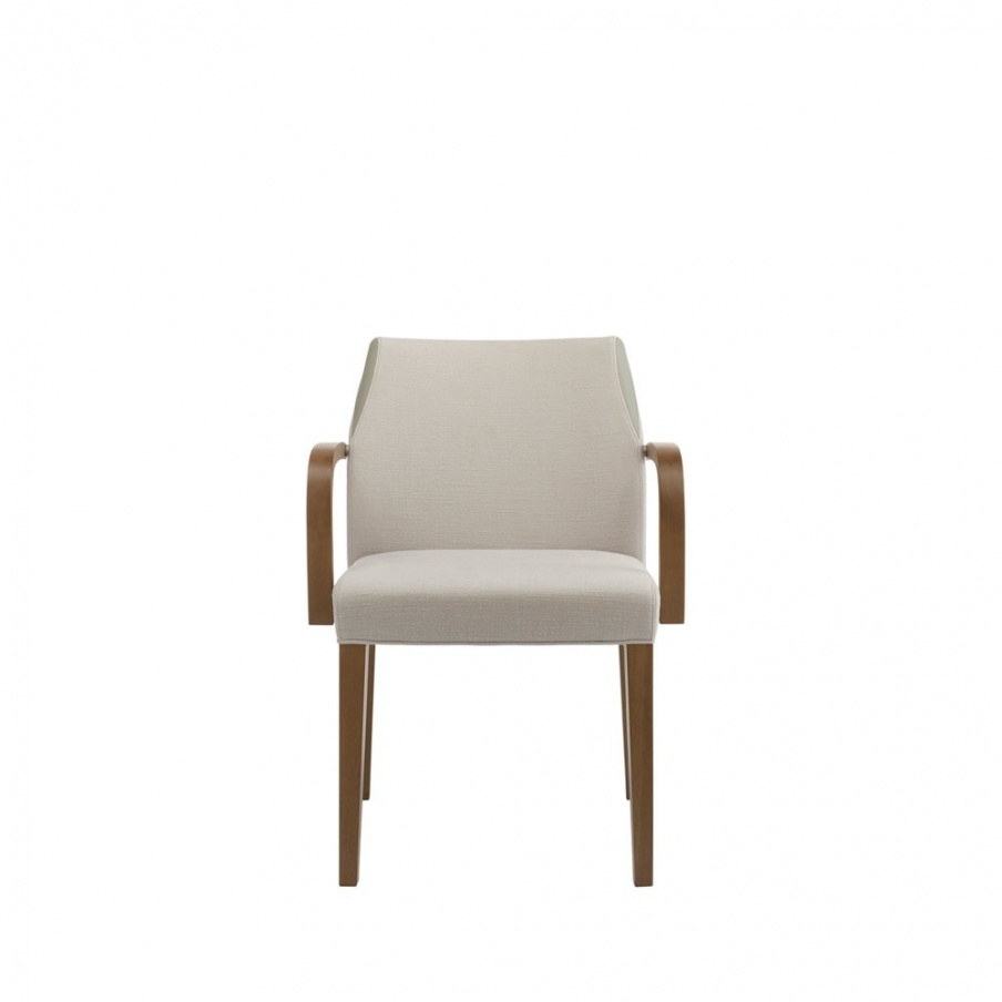 Chair with frame in natural wood Slice, Past ... 