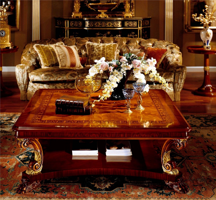 Coffee table solid wood, Armando Rho