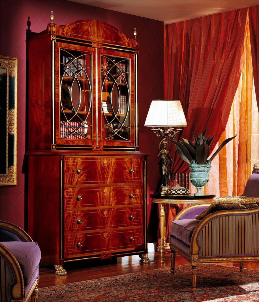 Secretaire from solid wood, Armando Rho