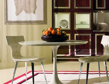 Flute dining table, Tura