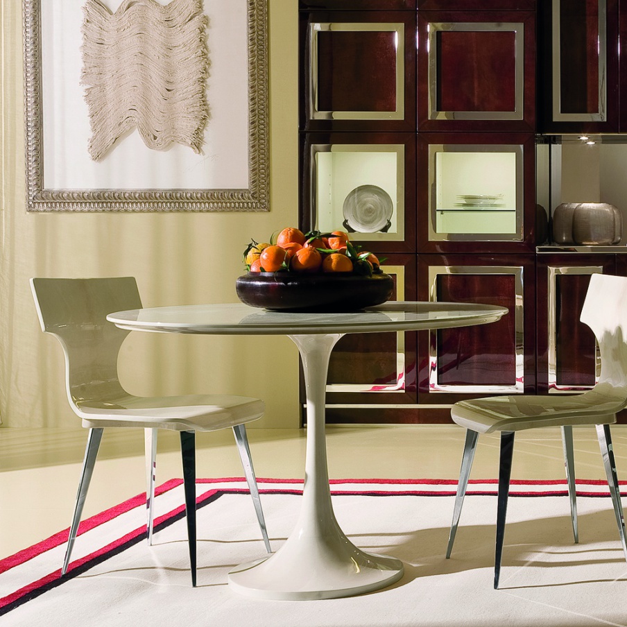 Flute dining table, Tura