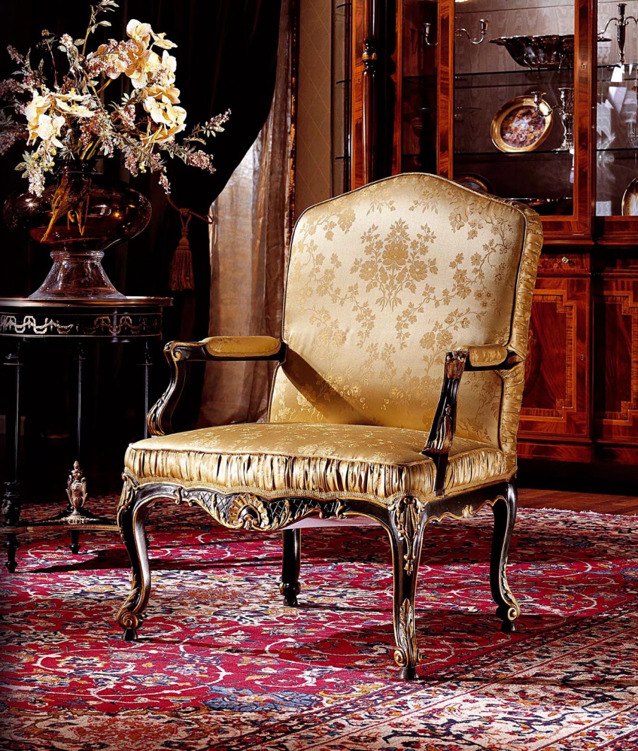 Armchair in fabric, Armando Rho