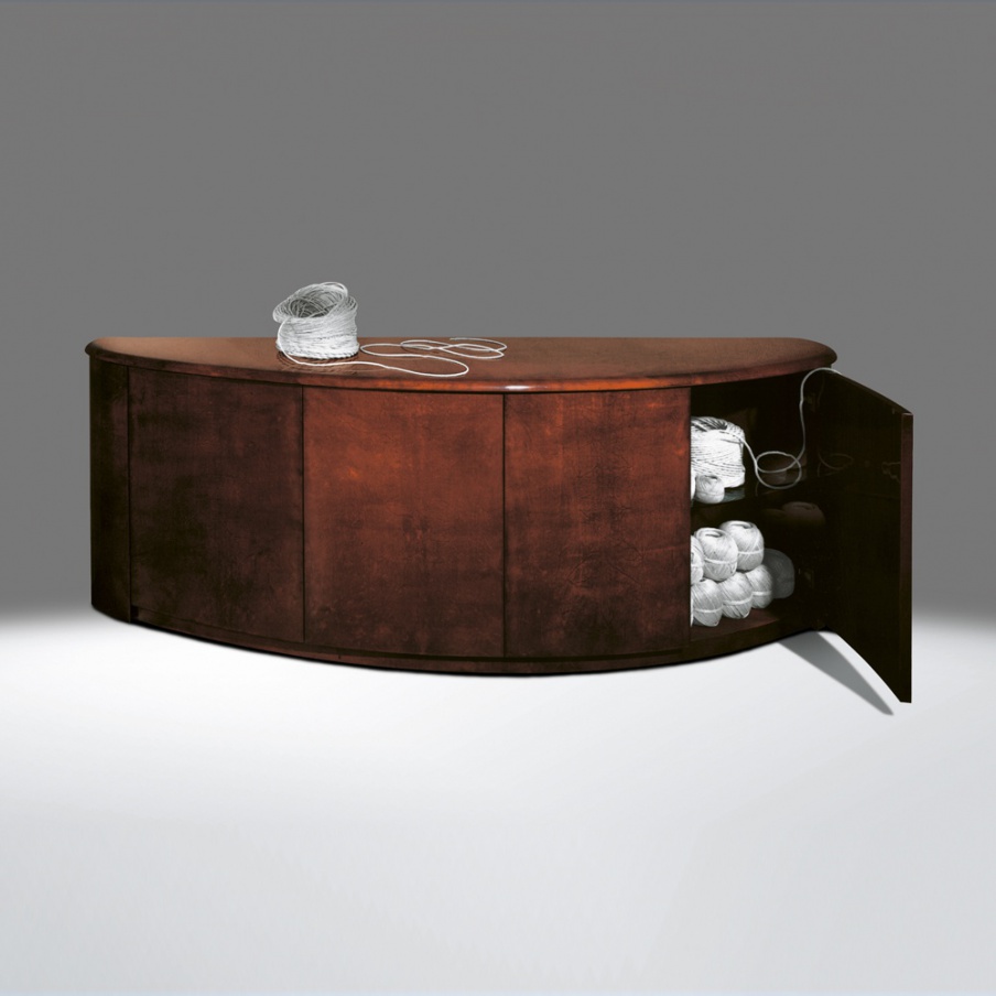 The Cabinet of natural wood Stondato, Tura