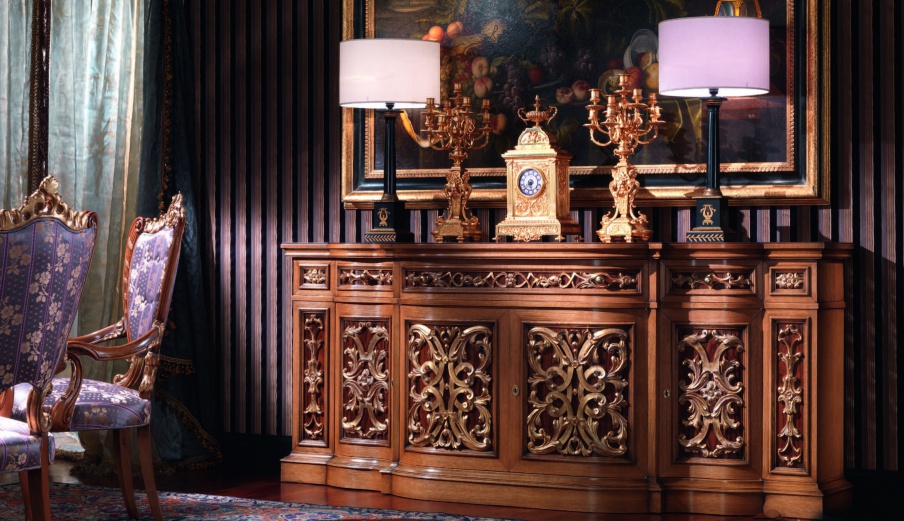 Sideboard in solid wood, Armando Rho