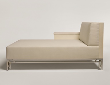 Daybed with metal frame, Tura 