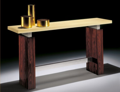 The console is natural wood, Tura 