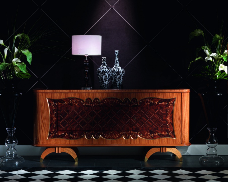 Sideboard in solid wood, Armando Rho