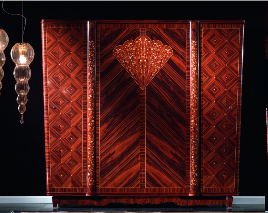 The Cabinet is made of solid wood, Armando Rho