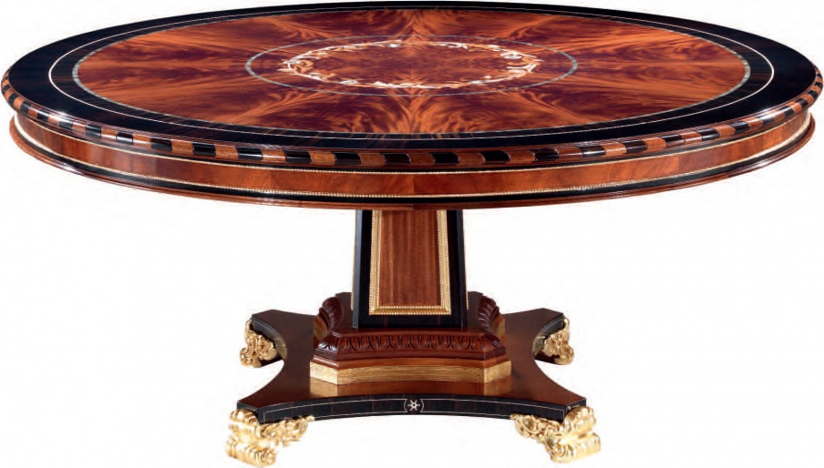 Dining table made of solid wood, Armando Rho