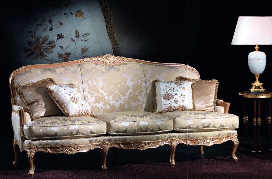 Three seater sofa in fabric, Armando Rho