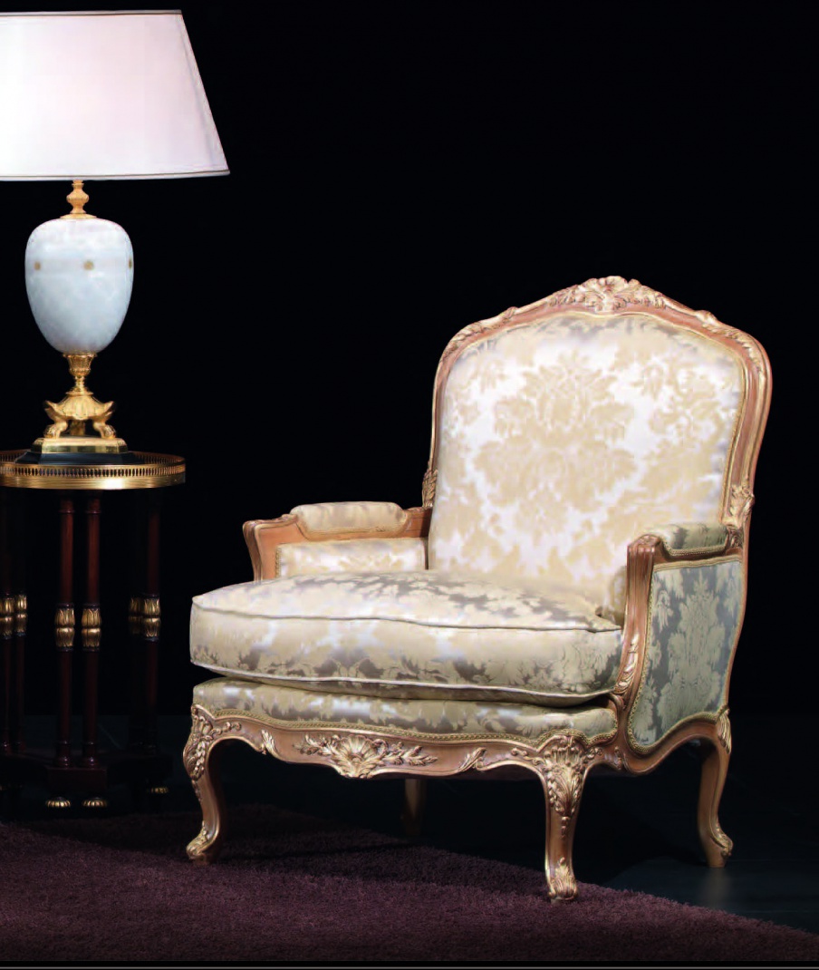 Armchair in fabric, Armando Rho