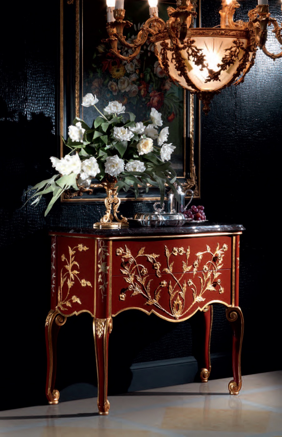 A chest of drawers made of solid wood, Armando Rho