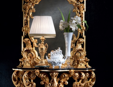 The console is made of solid wood, Armando Rho