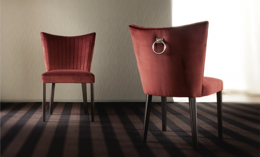 Chair with frame in natural wood MILADY, Costantini Pietro 