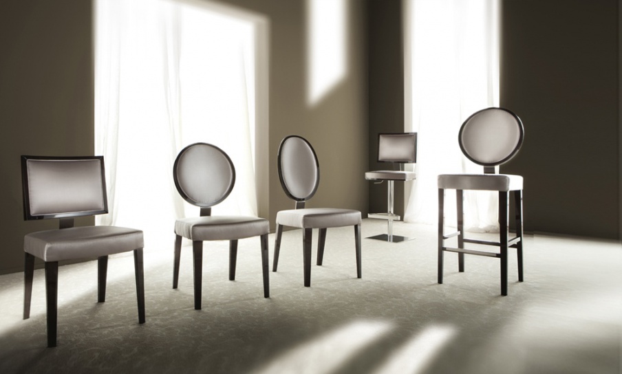 Chair with frame in natural wood RESORT, Costantini Pietro 