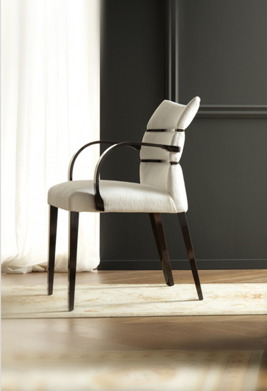 Chair with frame in natural wood OLTRE, Costantini Pietro 