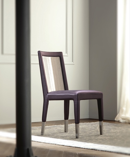 Chair with frame in natural wood MOOD, Costantini Pietro 