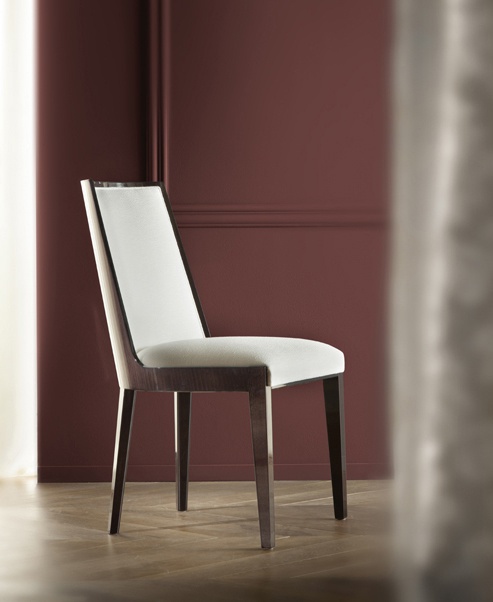 Chair with frame in natural wood BELLAGIO, Costantini Pietro 