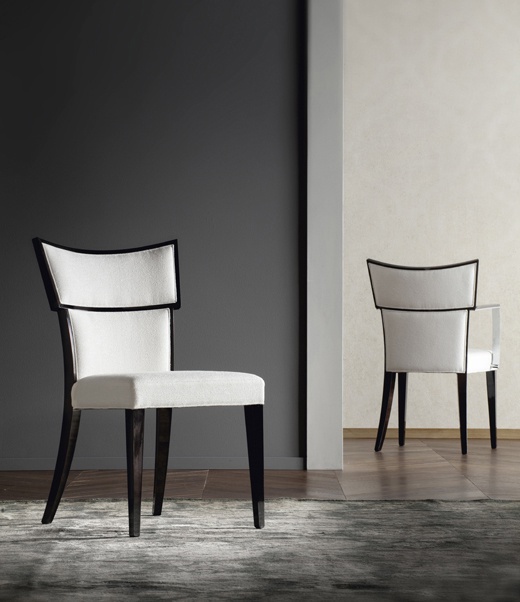 Chair with frame in natural wood SAVOY, Costantini Pietro 