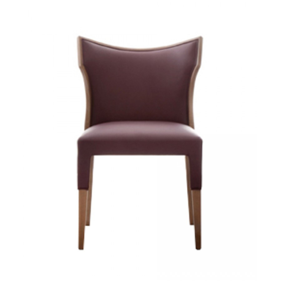 Chair with a frame made of natural wood VILLA Costantini Pietro 