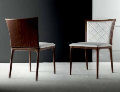 Chair with frame in natural wood FOUR SEASON, Costantini Pietro