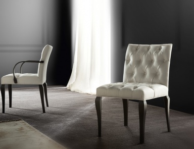 Chair with frame in natural wood DECOR, Costantini Pietro 