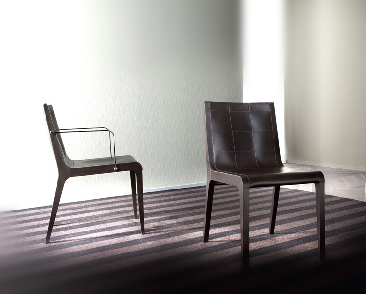 Chair with frame in natural wood TOSCA, Costantini Pietro 