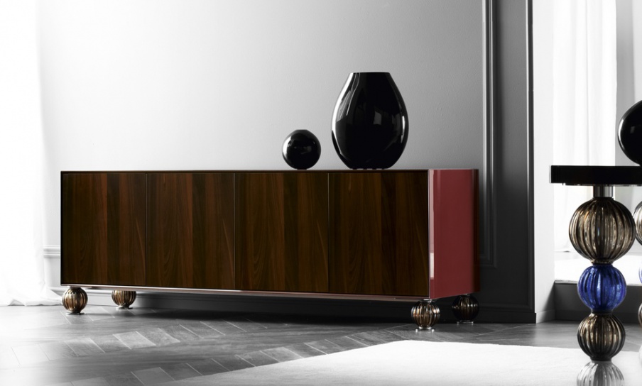 The Cabinet of natural wood AMBASSADOR, Costantini Pietro 