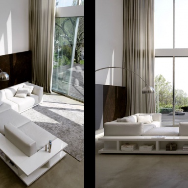 The modular sofa Sitin