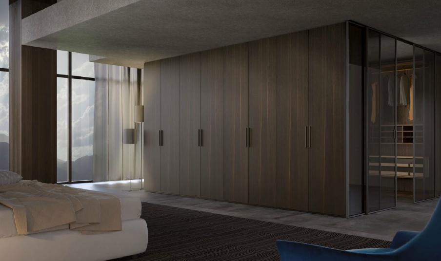 Wardrobe with hinged doors of I-Box Plain, MisuraEmme