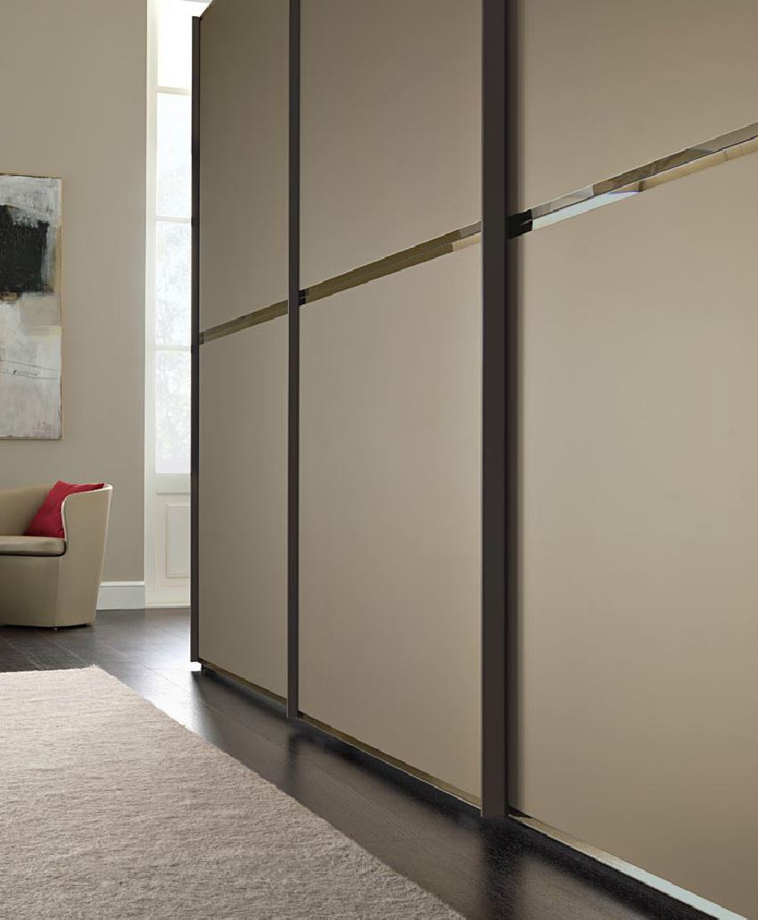 Wardrobe wood with Golden decoration I-Box Brillanta ...