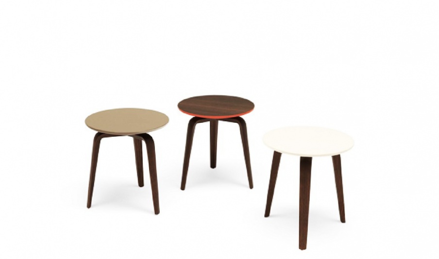 Pridivannogo table on a frame of solid dark oak Gramercy, MisuraEmme