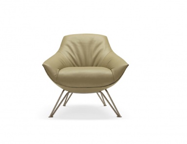 Armchair on a metal frame Florentia, MisuraEmme