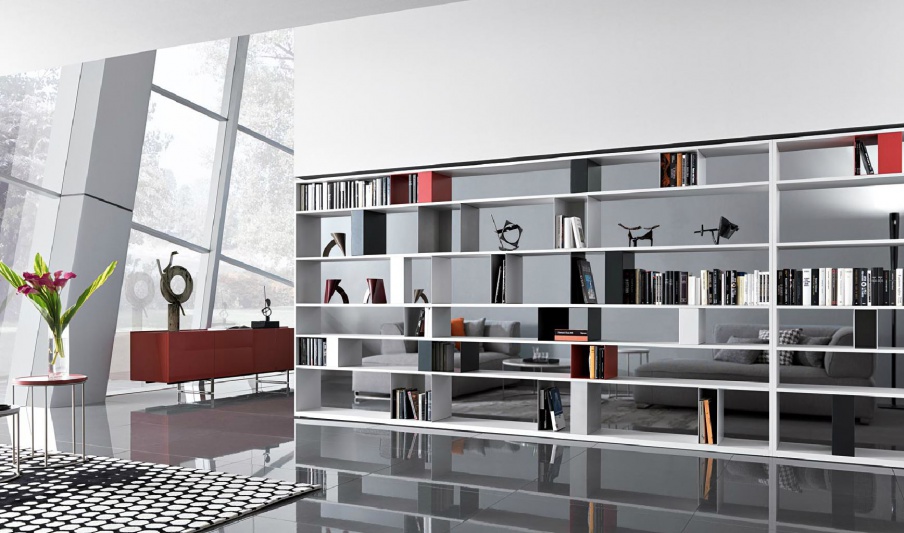 Shelves with metal drawers Urban, MisuraEmme