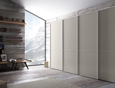 Wardrobe with sliding doors Link, Pianca 