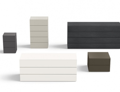 The drawers Spazio, Pianca