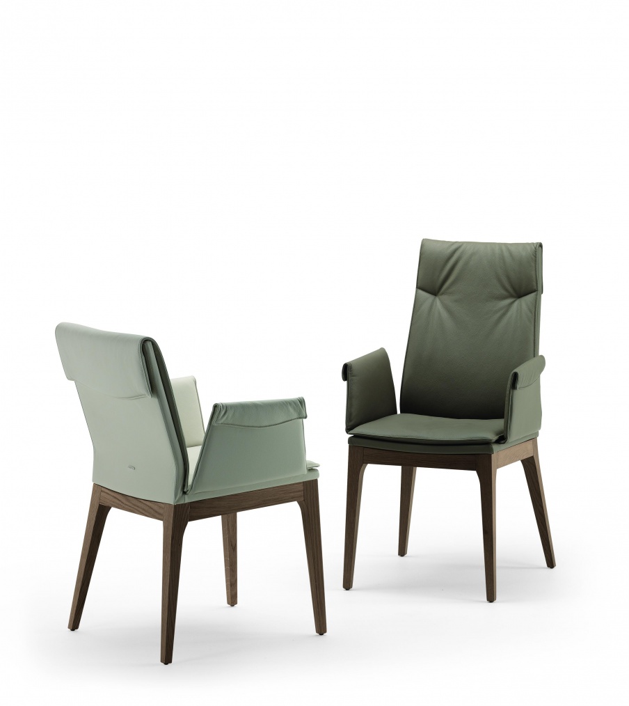 Chair with high back Tosca B-HB, Cattelan italia