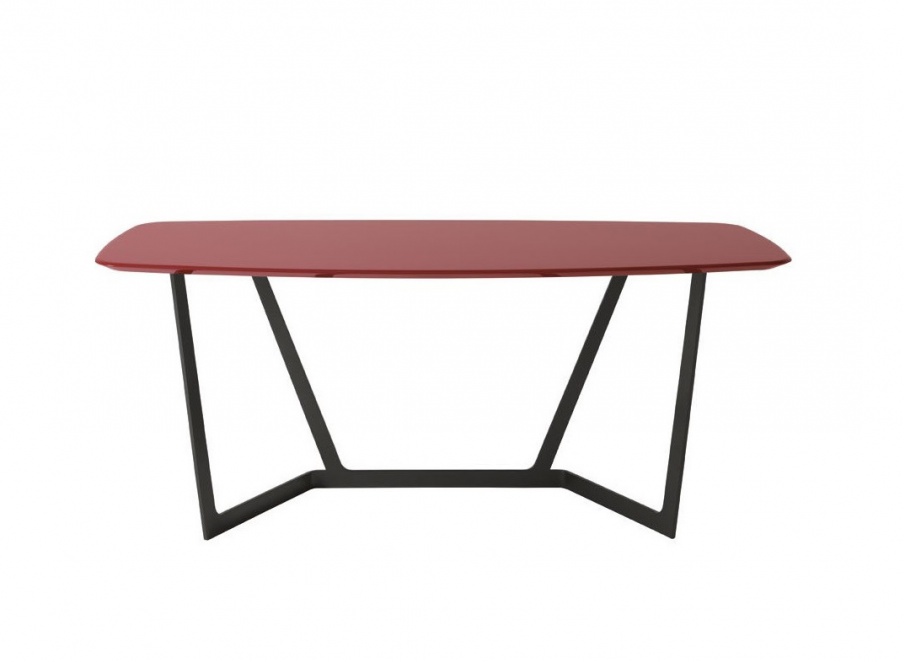 Writing table with lacquered top., MisuraEmme