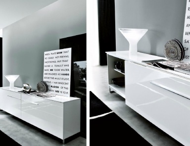 Two-door sideboard outdoor Square, MisuraEmme