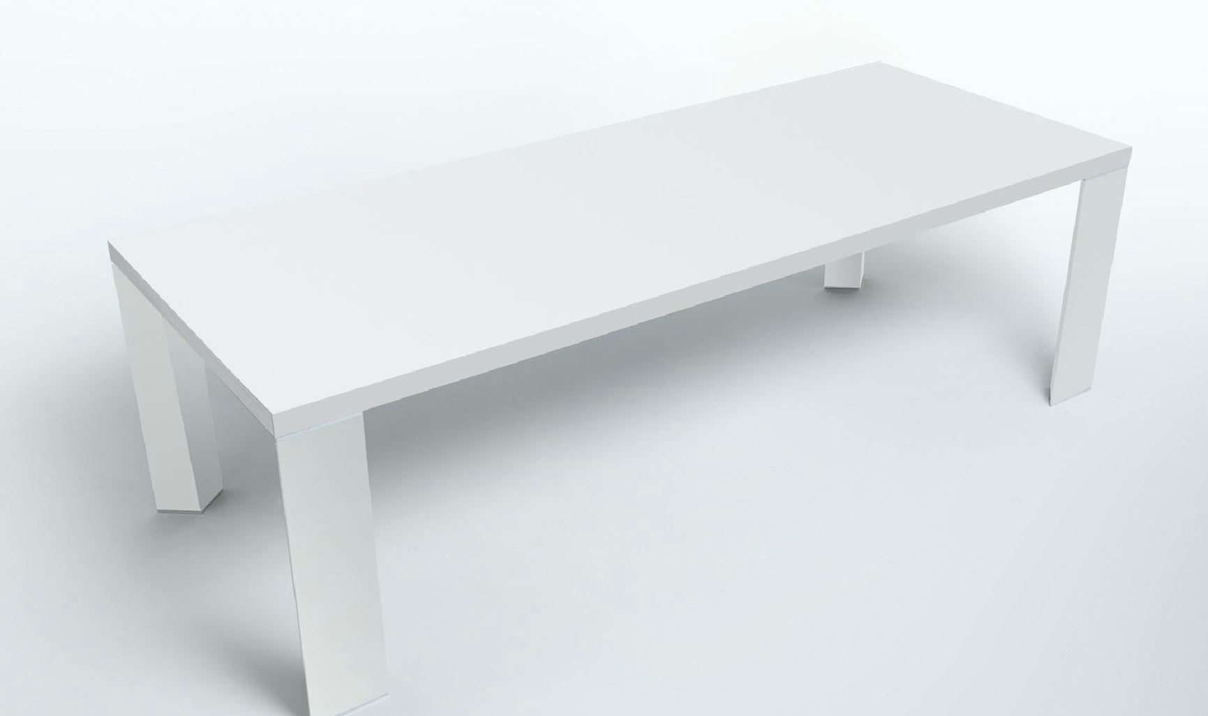 Dining table rectangular wood Long Island, MisuraEmme Luxury furniture MR