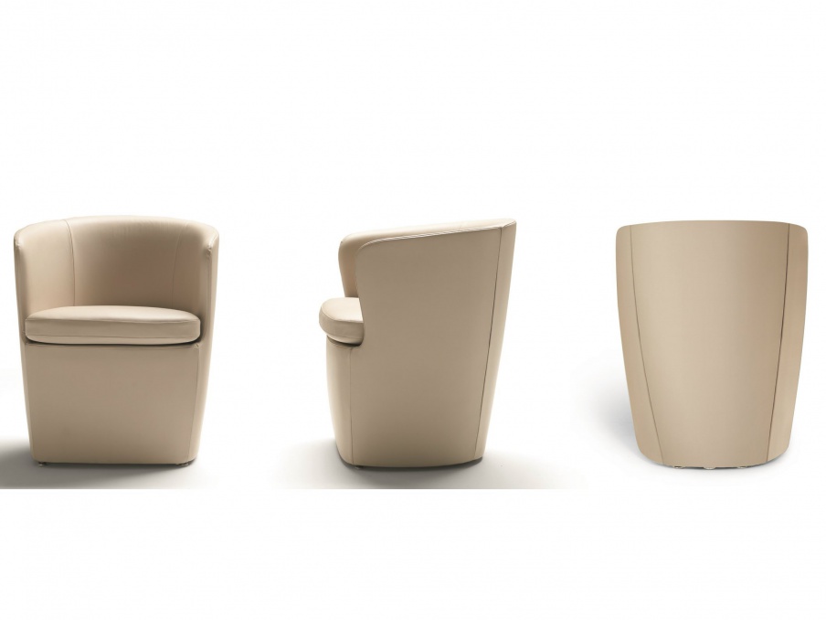 A chair on wheels on the frame of polyurethane foam Surface, MisuraEmme