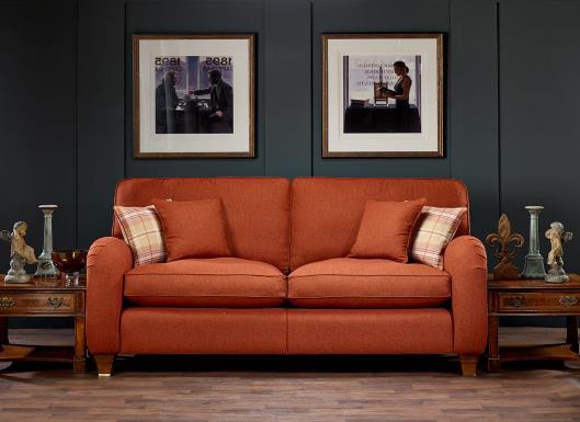 Sofa with wooden frame Bloomsbury large sofa, David Gundry