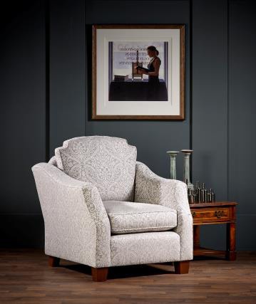 Chair with fabric upholstery New Carmel, David Gundry