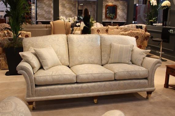Sofa with Sienna fabric upholstery, David Gundry