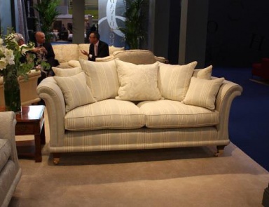 Sofa with fabric upholstery Amalfi, David Gundry