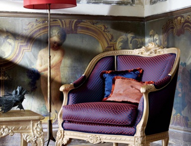 Ares chair in fabric, Silik