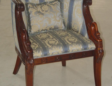 The seat with textile upholstery, Fratelli Sommacal