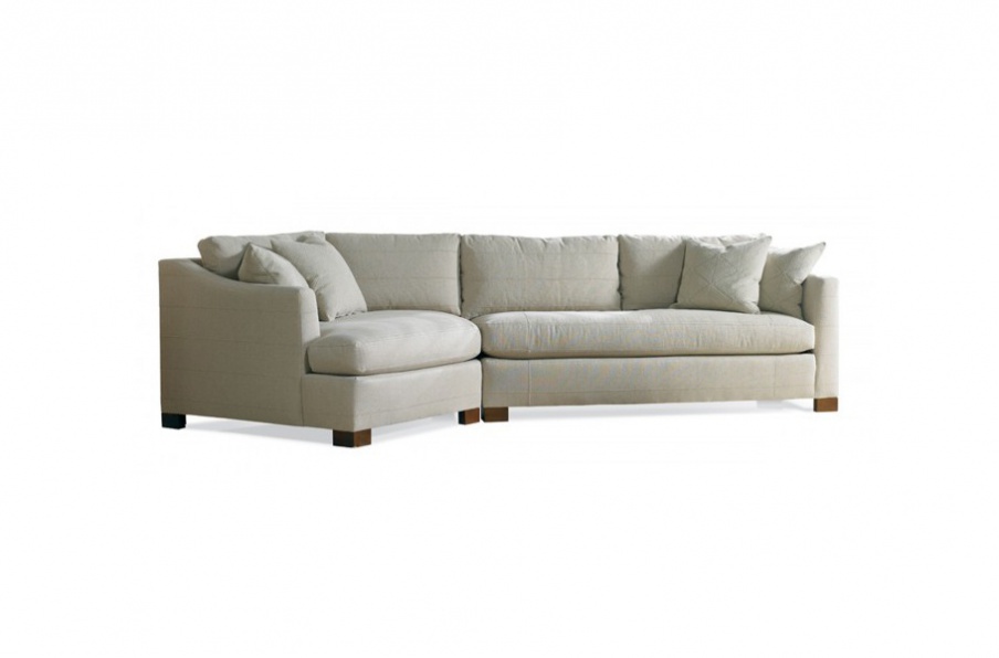 Corner Wedge Sectional Sofa Baci Living Room