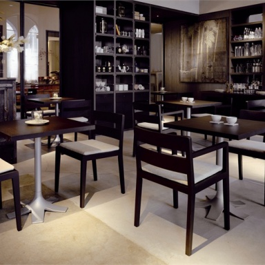 chair Bryant sedia con braccioli